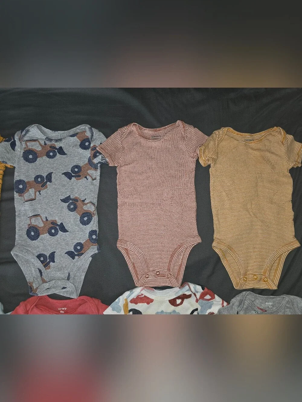 Carter's Multi-Pack Baby Bodysuits with 1 T-shirt
